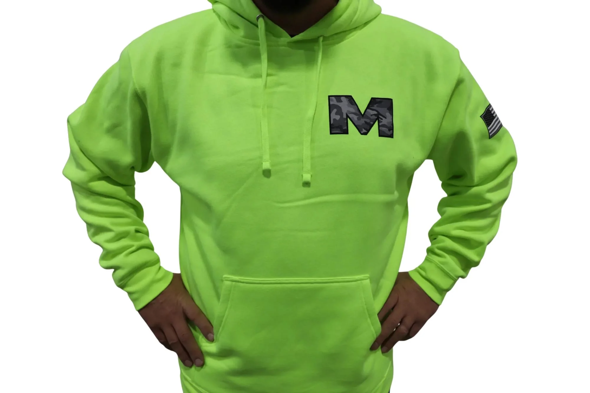 Martinez 10 Year Anniversary Hoodie - Safety Yellow - Medium - Image 3